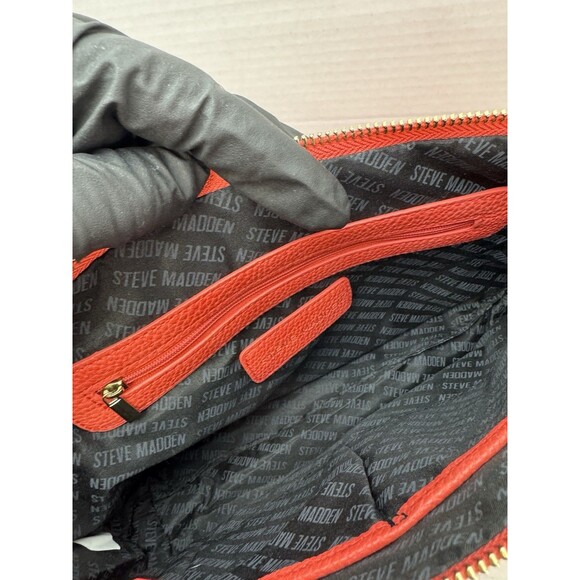 Steve Madden Large Dusty‎ Rose Tote With matching Red Cross Bag - Picture 14 of 14